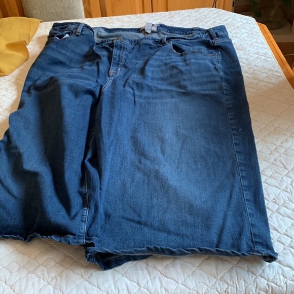 Lane Bryant long denim shots size 28 - Picture 5 of 7